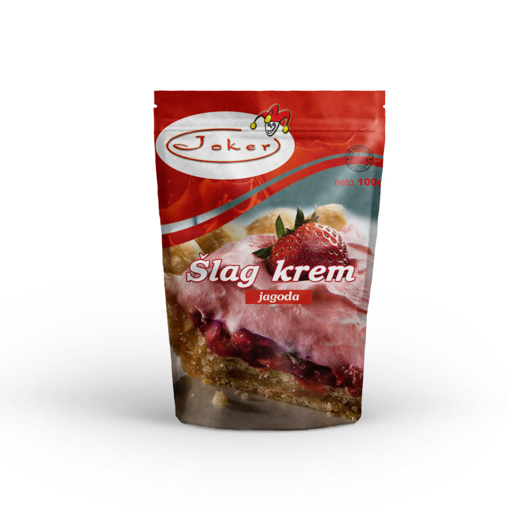 Šlag krem JAGODA