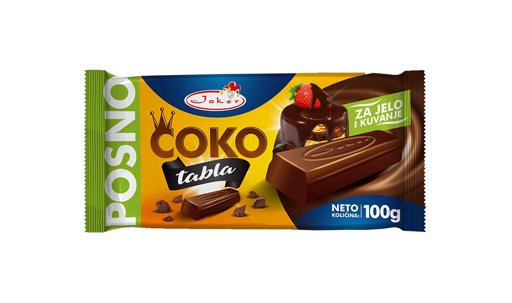 Crna posna čoko tabla